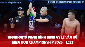 Highlights Phạm Bình Minh vs Lê Văn Vũ - MMA LION CHAMPIONSHIP 2025