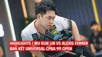 Highlights Wu Kun Lin và Alexis Ferrer - Bán kết Universal CPBA 99 Open