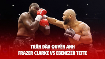 Trận đấu quyền anh | Frazer Clarke vs Ebenezer Tetteh | Boxing chuyên nghiệp