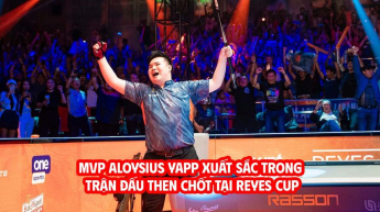 MVP Aloysius Yapp xuất sắc trong trận đấu then chốt tại REYES CUP