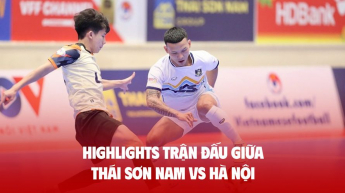 Highlights trận đấu giữa THÁI SƠN NAM vs HÀ NỘI - Giải Futsal HDBank vô địch Quốc gia 2025