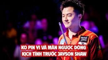 Ko Pin Yi và màn ngược dòng kịch tính trước Jayson Shaw