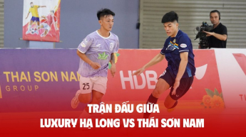 Trận đấu giữa LUXURY HẠ LONG vs THÁI SƠN NAM - Giải Futsal HDBank vô địch Quốc gia 2025