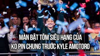 Màn bật tôm siêu hạng của Ko Ping Chung trước Kyle Amoroto